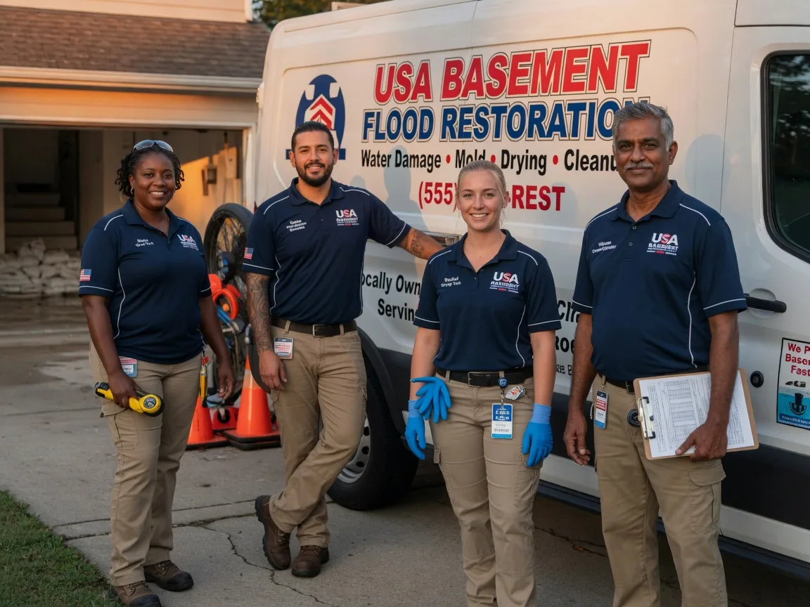 Basement Flood Cleanup company in Woolford, MD
